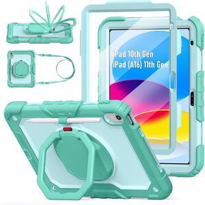 Smart Case for iPad 10th & 11th Gen 10.9" / 11" (2022/2025/A16) - Mint Green